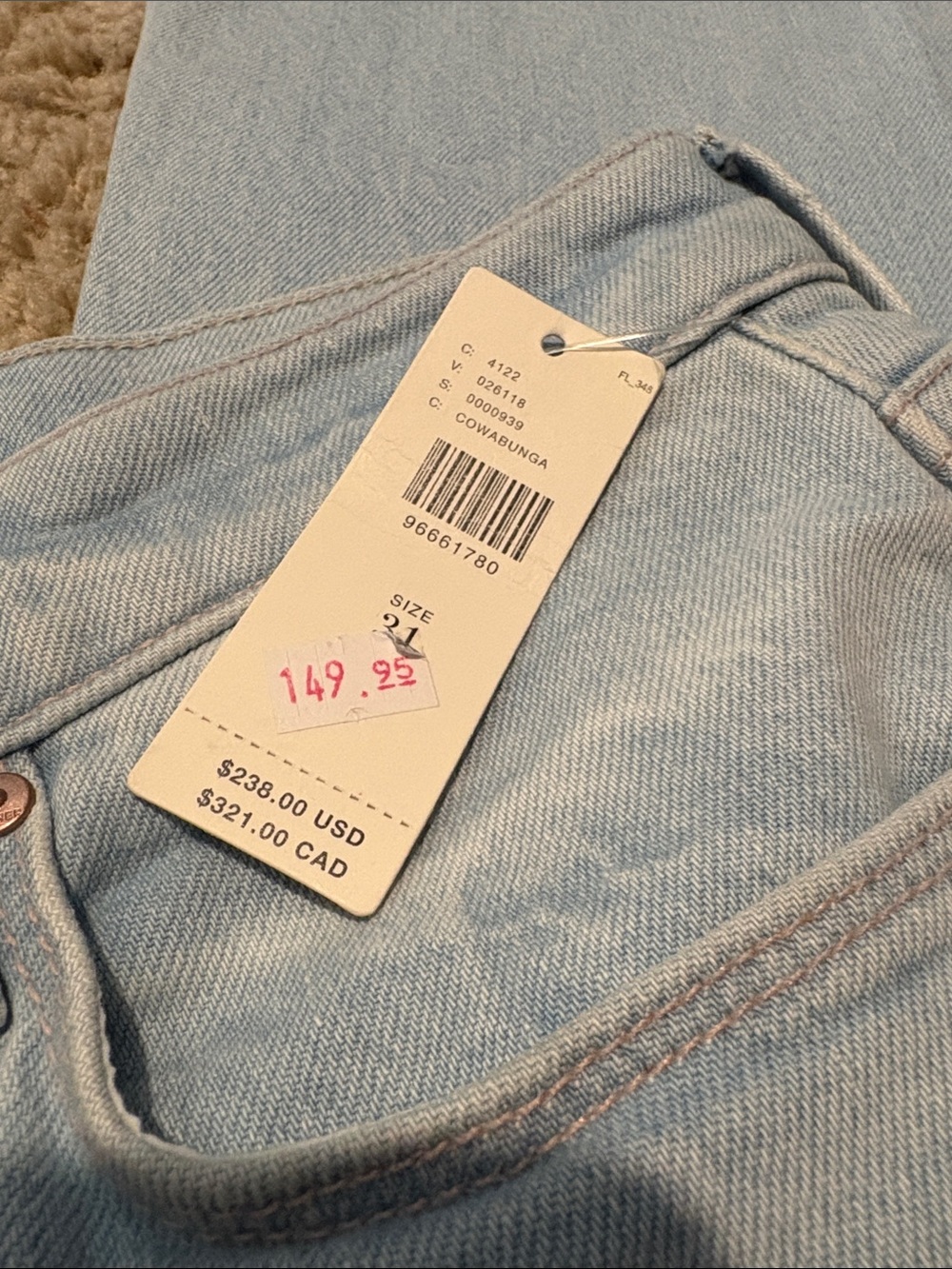 Mother the twister mid-rise ankle fray jeans - Picture 2 of 5